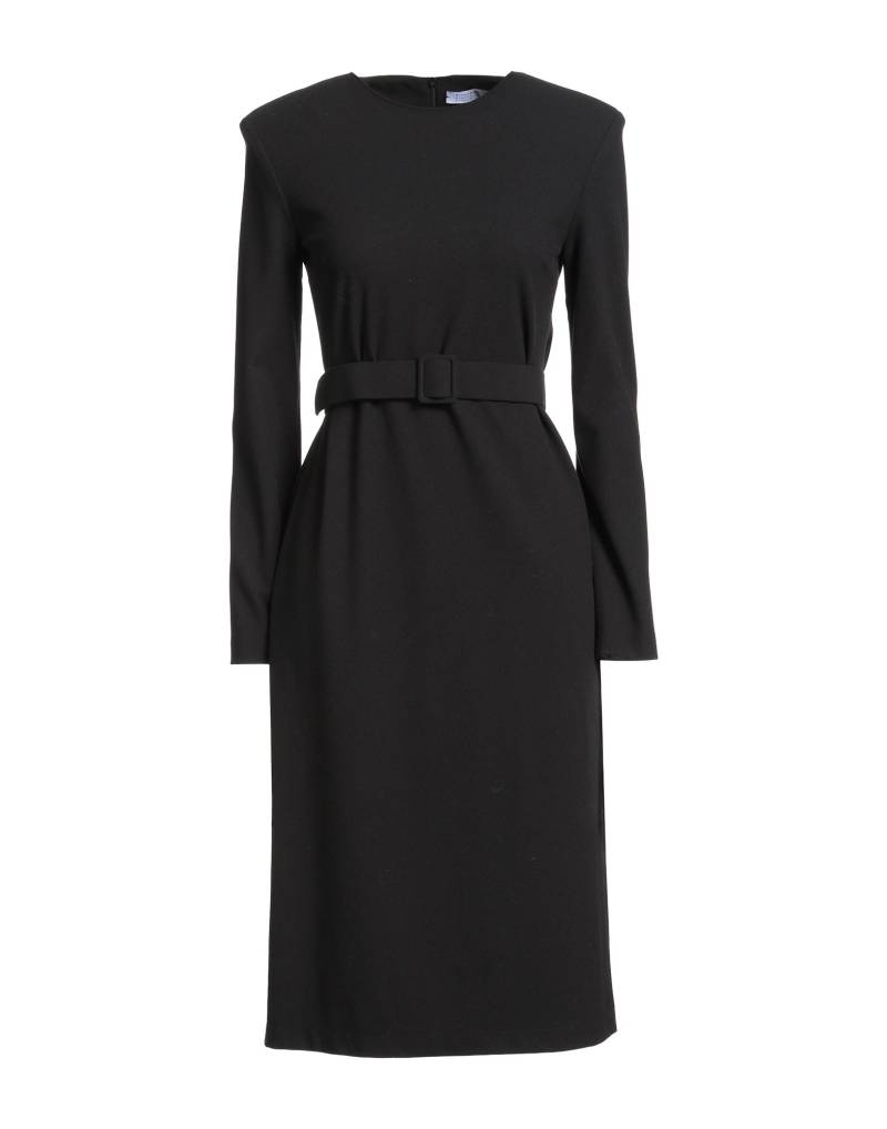 HARRIS WHARF LONDON Midi-kleid Damen Schwarz von HARRIS WHARF LONDON