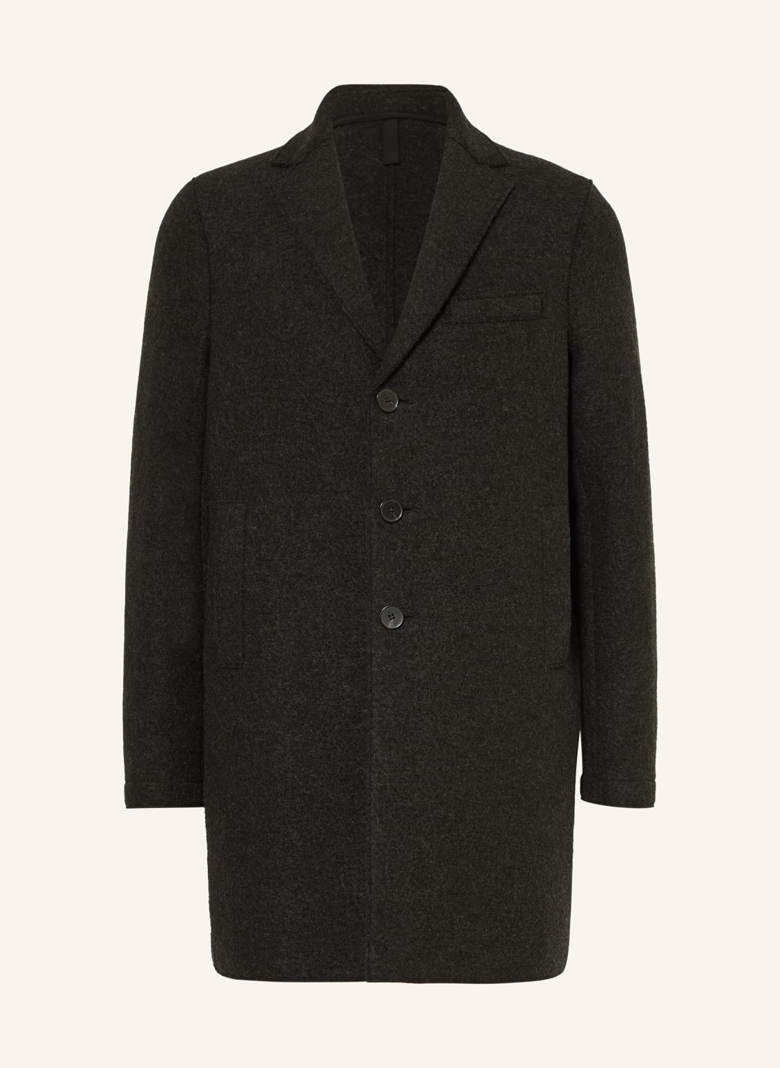 Harris Wharf London Wollmantel grau von HARRIS WHARF LONDON