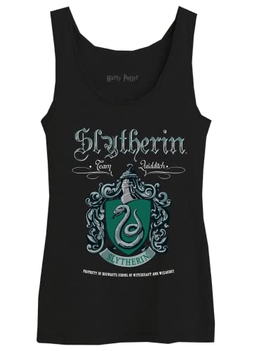 HARRY POTTER Damen Wohapomtk016 Tanktop, Schwarz, Small von Harry Potter