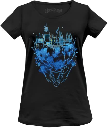 HARRY POTTER Damen Wohapomts334 T-Shirt, Schwarz, M von Harry Potter