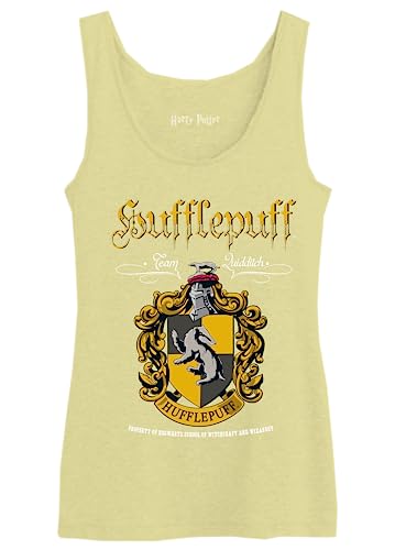 HARRY POTTER Damen wohapomtk018 Tanktop, gelb, XXL von Harry Potter