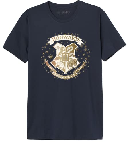 HARRY POTTER Herren Mehapomts413 T-Shirt, Navy, XXL von Harry Potter