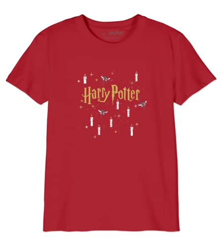 Harry Potter Jungen Bohapomts155 T-Shirt, rot, 12 Jahre von Harry Potter