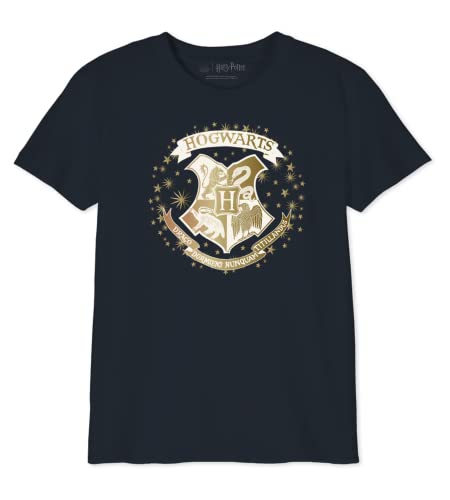 HARRY POTTER Jungen Bohapomts157 T-Shirt, Navy, 6 Jahre von Harry Potter