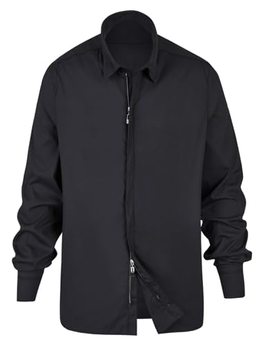 HARTWICH Imola – Hemd schwarz mit Reißverschluss - Size XL von HARTWICH