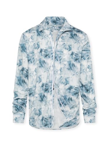 HARTWICH Musone – Hemd mit Wasserzeichen in Meerblau - Size XXL von HARTWICH