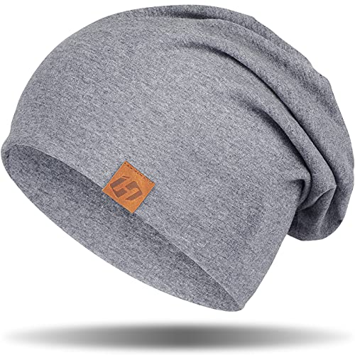 HASAGEI Mütze Damen Leicht Weich Unisex Slouch Beanie Elastisch Mütze Herren für alle Jahreszeiten von HASAGEI