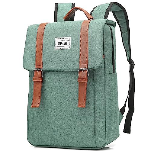 HASAGEI Rucksack 15.6 zoll Jahrgang Backpack Laptop Rucksack Rucksäcke Rchule Reiserucksack Elegant Schultasche Damen Groß von HASAGEI