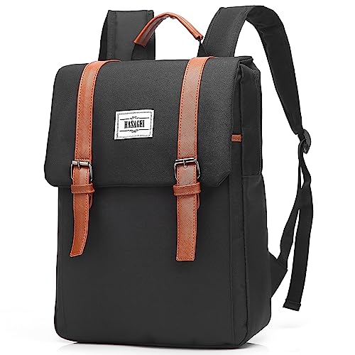 HASAGEI Rucksack 15.6 zoll Jahrgang Backpack Laptop Rucksäcke Rucksack Rchule Reiserucksack Elegant Schultasche Damen Groß von HASAGEI