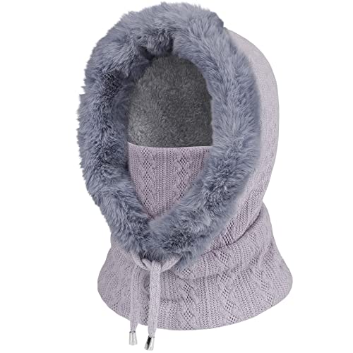 HASAGEI Sturmhaube Winter für Männer Frauen Unisex Balaclava Sturmhaube Balaclava Beanie Warm Balaclava Damen Wolle Sturmhaube Motorrad Winter Sturmhaube Winter Damen von HASAGEI