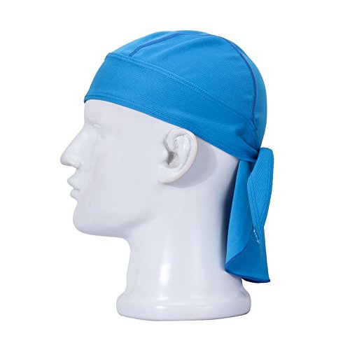 HASAGEI Sports Bandana Cap Herrem Damen Biker Bandanas Kopftuch Hat - Blau von HASAGEI