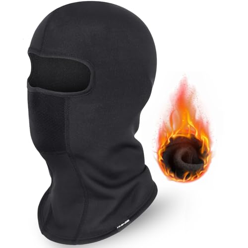 HASAGEI Sturmhaube Atmungsaktiv Gesichtshaube sturmmaske Winter Skimaske fahrradmütze Balaclava Motorrad für Herren und Damen von HASAGEI