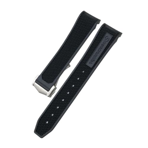 HASGTFM 18 mm 19 mm 20 mm 21 mm 22 mm Gummi-Silikon-Armband, passend for Omega Sxwatch Moon Watch, passend for Speedmaster, passend for Seamaster AT150, passend for Tag Heuer, weiches Armband(Black Bl HASGTFM 18 mm 19 mm 20 mm 21 mm 22 mm Gummi-Silikon-Armband, passend for Omega Sxwatch Moon Watch, passend for Speedmaster, passend for Seamaster AT150, passend for Tag Heuer, weiches Armband(Black Bl von HASGTFM
