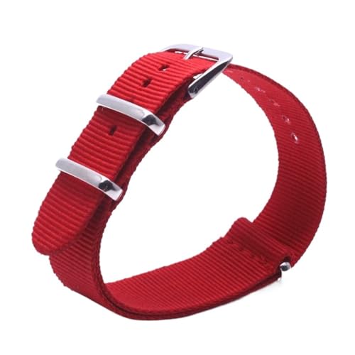 HASGTFM 20-mm-Armband, Armee-Sport-Armband, atmungsaktives Nylon-Uhrenarmband, 20-mm-Uhrenzubehör(06) von HASGTFM