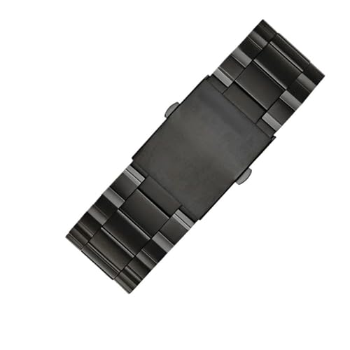 HASGTFM Bequemes Uhrenarmband aus massivem Edelstahl, passend for Diesel Dz4318 Dz4323 Dz4283 Armband männlich 26 mm(Black) von HASGTFM