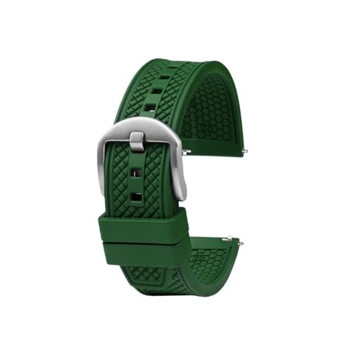 HASGTFM Fluorkautschuk-Uhrenarmband, passend for Rolex, passend for Tudor, passend for Omega, passend for IWC, 20 mm, 22 mm, weich, schwarz, blau, orange, rot, grün, Herrenarmband, Schnellwechselstift HASGTFM Fluorkautschuk-Uhrenarmband, passend for Rolex, passend for Tudor, passend for Omega, passend for IWC, 20 mm, 22 mm, weich, schwarz, blau, orange, rot, grün, Herrenarmband, Schnellwechselstift von HASGTFM