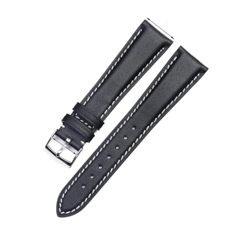 HASGTFM Leder-Uhrenarmband, passend for Zenith, passend for Omega, passend for Jaeger-LeCoultre, passend for Rolex, passend for Blancpain, passend for A. Lange & Fit for Söhne 20 mm-16 Herrenuhrenkett von HASGTFM
