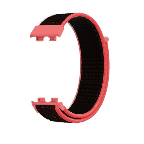 HASGTFM Nylon Loop Band Fit for Huawei Band 8 Smart Watch Zubehör Sommer Sport atmungsaktiv verstellbare Armband Armband Fit for Huawei Band8(07) von HASGTFM