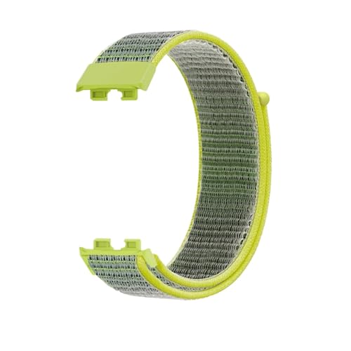 HASGTFM Nylon Loop Band Fit for Huawei Band 8 Smart Watch Zubehör Sommer Sport atmungsaktiv verstellbare Armband Armband Fit for Huawei Band8(15) von HASGTFM