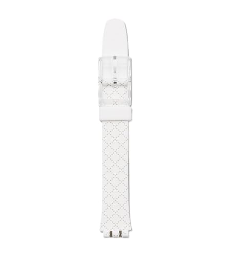 HASGTFM Silikonarmband Herrenuhr Zubehör Dornschließe 12mm Uhr Passend for Swatch Sports Wasserdichtes Armband Damen Kinderarmband Uhrenarmband(LK365) von HASGTFM