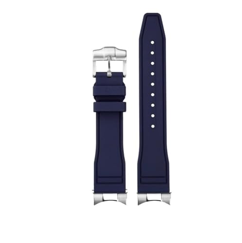 HASGTFM Silikonarmband mit Anschluss, passend for Tudor M79363/M79360 Fluorkautschuk-Uhrenarmband(Beige,22mm) von HASGTFM
