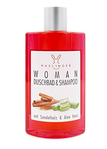 Haslinger WOMAN Sandelholz & Aloe Vera Shampoo/Duschbad 200 ml von Haslinger