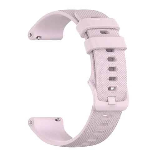 HASMI 18 mm Silikon-Uhrenarmband, kompatibel for Huawei Watch GT 4 GT4 41 mm Ersatzarmband (Color : Pink purple, Size : 18mm Width) von HASMI