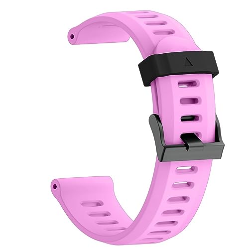 HASMI 26 mm breites Uhrenarmband, kompatibel for Fenix ​​3 Band, Outdoor-Sport-Silikon-Armband, kompatibel for Fenix ​​3HR/Fenix ​​5X, for Werkzeug (Color : Hot pink, Size : 26mm) von HASMI