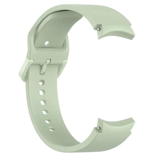 HASMI Fit For Samsung Fit For Galaxy Watch 4/5 44 Mm 40 Mm Silikonarmband Armband Armband Watch4 Classic 46 Mm/42 Mm Watch5 Pro 45 Mm (Color : Light green, Size : Galaxy 5 pro 45mm) von HASMI