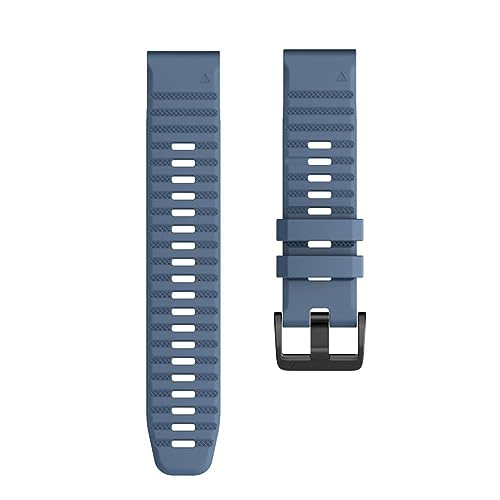 HASMI Silikonarmband, kompatibel for Fenix ​​6/6 Pro. Weiche Silikonbänder. 22-mm-Armband, kompatibel for Fenix ​​6/Fenix ​​5 Smartwatches (Color : Stone, Size : 22mm) von HASMI