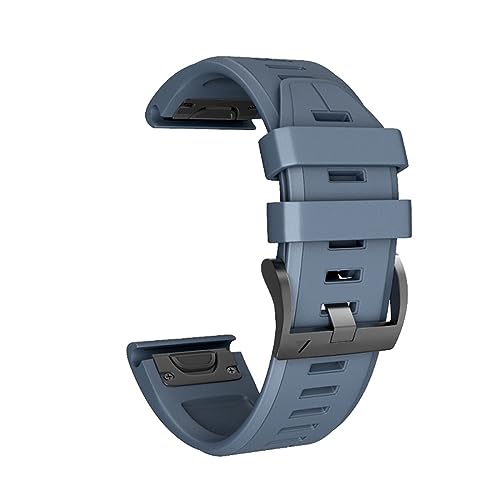 HASMI Silikonarmband for Schnellverschluss-Armband, kompatibel for Fenix ​​5X 3 3HR, 26 mm 22 mm Armband, kompatibel for Fenix ​​5 5X Plus Forerunner 935 (Color : Stone, Size : 22mm) von HASMI