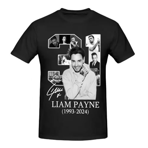 RIP Liam Payne 1993-2024 T Shirts Graphic Y2K Summer Short Sleeve T Shirts for Men Women Clothes von HASNTHA