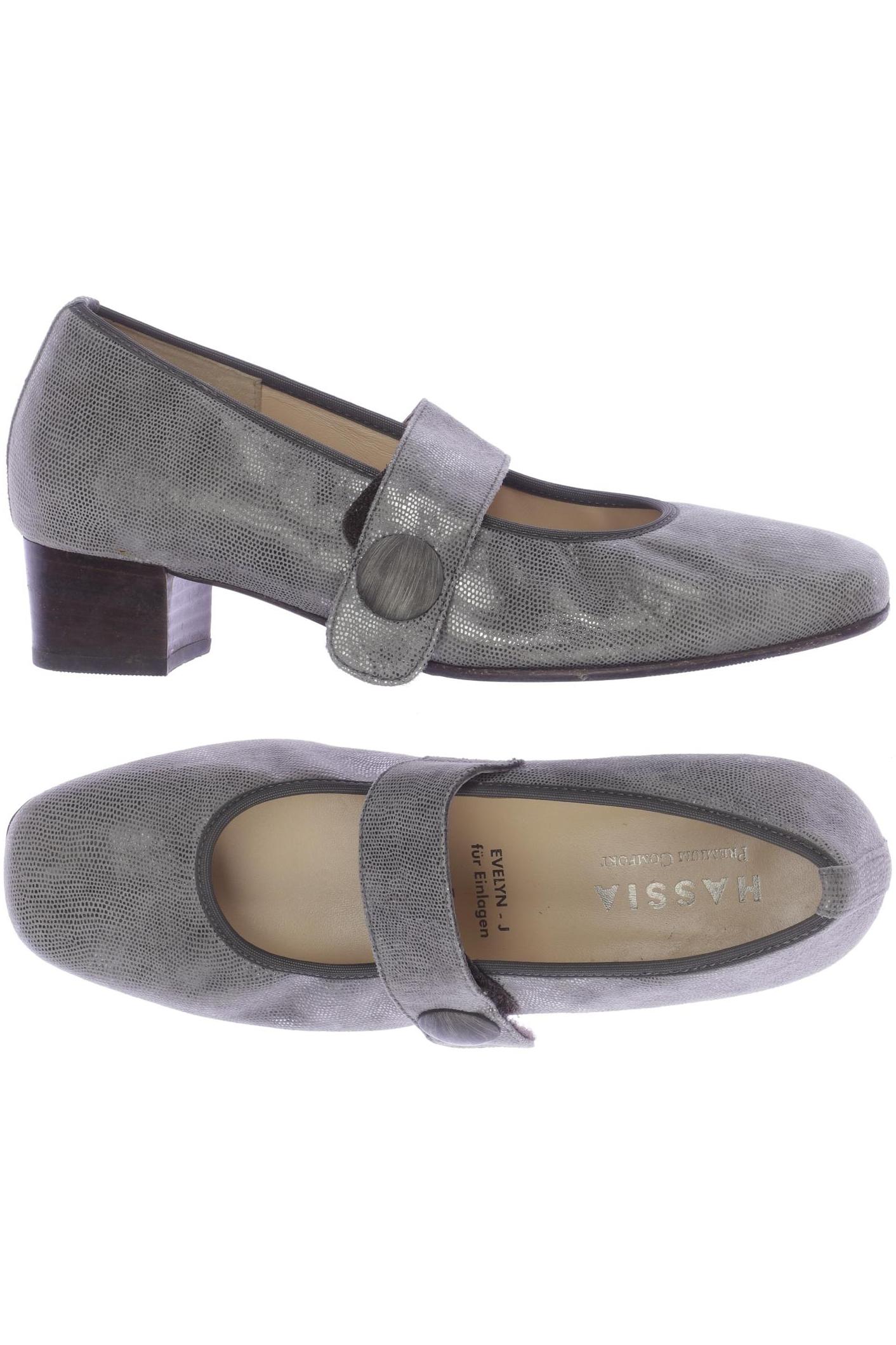 HASSIA Damen Pumps, grau von HASSIA