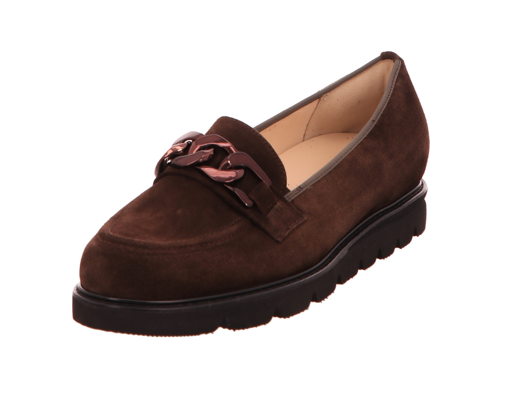 female Komfort Slipper braun Pisa 38,5 von HASSIA