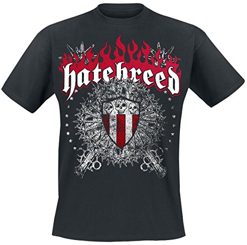 HATEBREED Herren, T-Shirt, HATEBREED - SKULL AND MACES, Schwarz, M HATEBREED Herren, T-Shirt, HATEBREED - SKULL AND MACES, Schwarz, M von Hatebreed