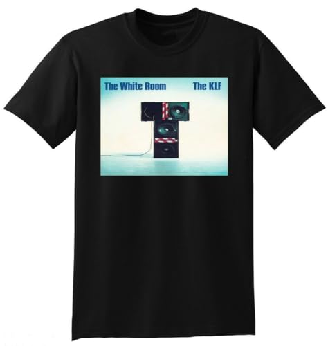 The KLF T Shirt The White Room Vinyl cd Cover Black XXL von HATEBUTN