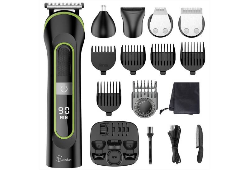 Scttomon Bartschneider RFC5918, Haarschneider Bodygroomer 5 in 1 Wasserdicht von Scttomon