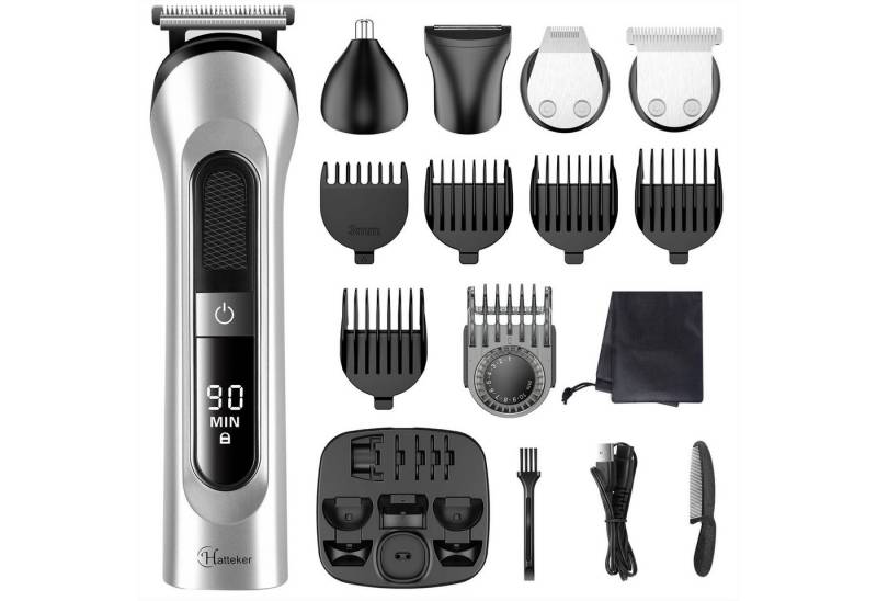 Scttomon Bartschneider RFC5918, Haarschneider Bodygroomer 5 in 1 Wasserdicht von Scttomon