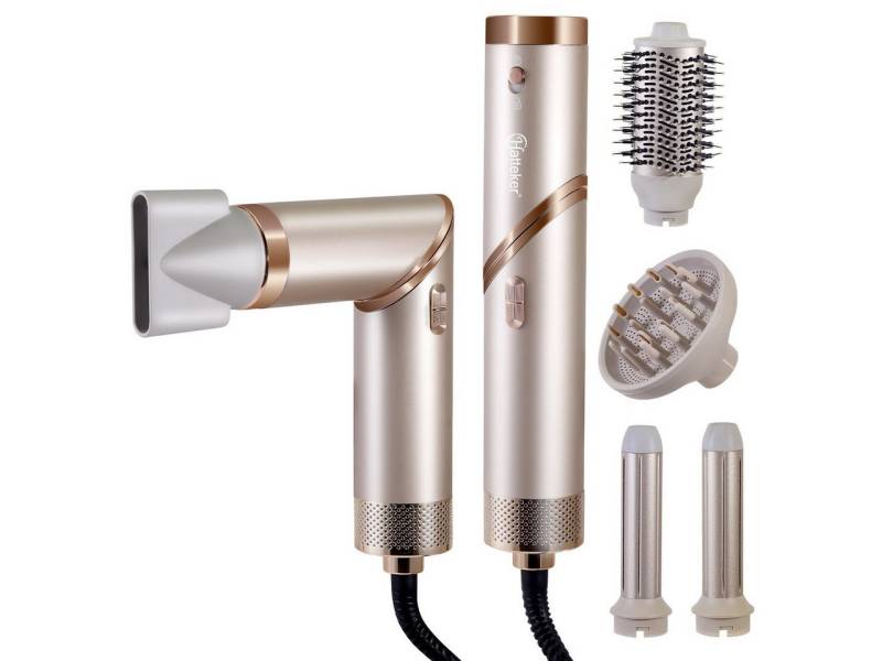 Scttomon Multihaarstyler VS-C11, 5-in-1 Haartrockner, Warmluftbürste, Lockenstab von Scttomon