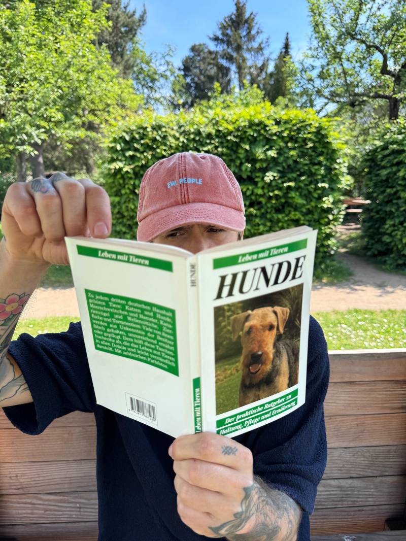 Ew People Cap Introvertiert Introvert Lustig Bunt Mom Dad Kappe Retro Vintage Dogs Hunde Links Smash Mütze Basecap Non-Binär Unisex von HAUNOIKopfsache