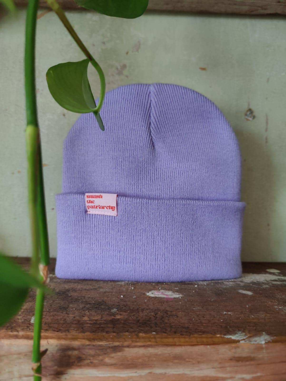 Smash The Patriarchy Beanie Patriarchat Skate Mütze Pride Pastell Retro Regenbogen Wintermütze Feminismus Non-Binär Unisex von HAUNOIKopfsache