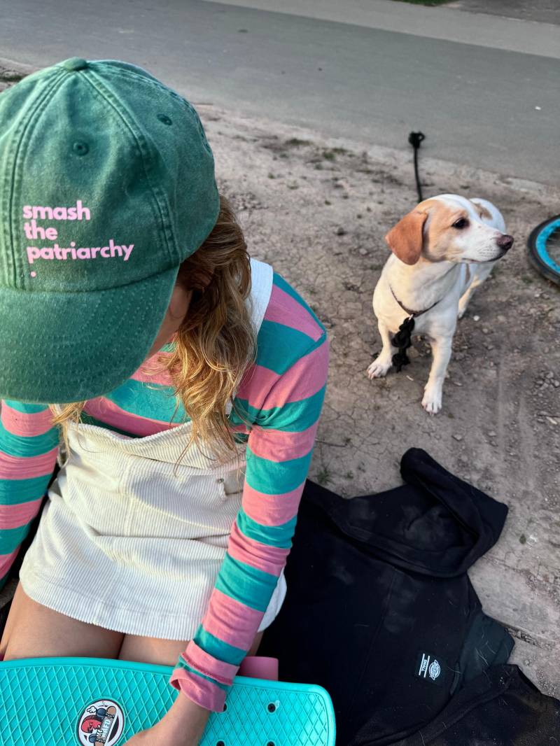 Smash The Patriarchy Cap Kappe Patriarchat Mom Dad Pride Hat Retro Vintage Bunt Feminismus Mütze Baseball Nonbinär Unisex von HAUNOIKopfsache