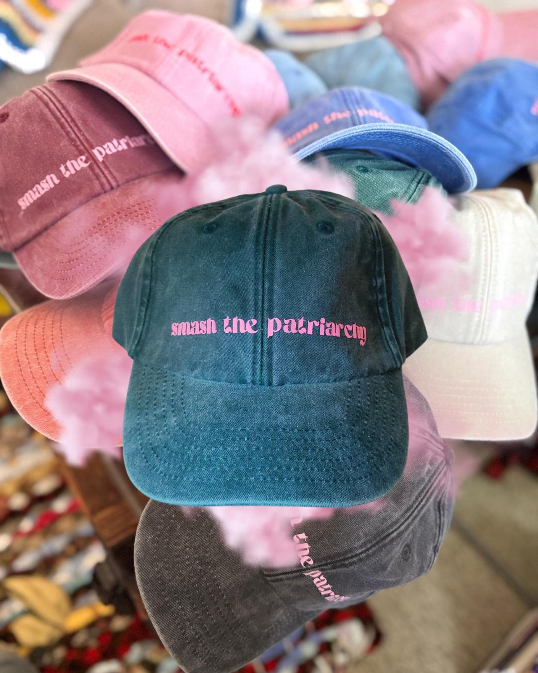 Smash The Patriarchy Cap Kappe Patriarchat Mom Dad Pride Hat Retro Vintage Feminismus Mütze Non-Binär Damen Unisex Feminism von HAUNOIKopfsache