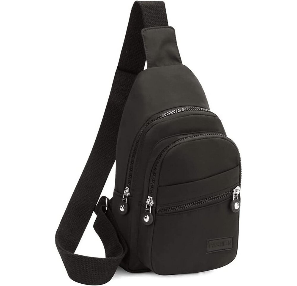 HAUSS SPLOE Schultertasche Schulter Rucksack Rucksäcke Crossbody Umhängetasche (Herren und Damen 30 x 17 x 11 cm, Geldgürtel, Sport, Sporttasche, Groß, Handytasche, Unisex, Anti-Diebstahl), für Outdoor Camping Reisen Wandern Radfahren Multipurpose Tagepacks von HAUSS SPLOE