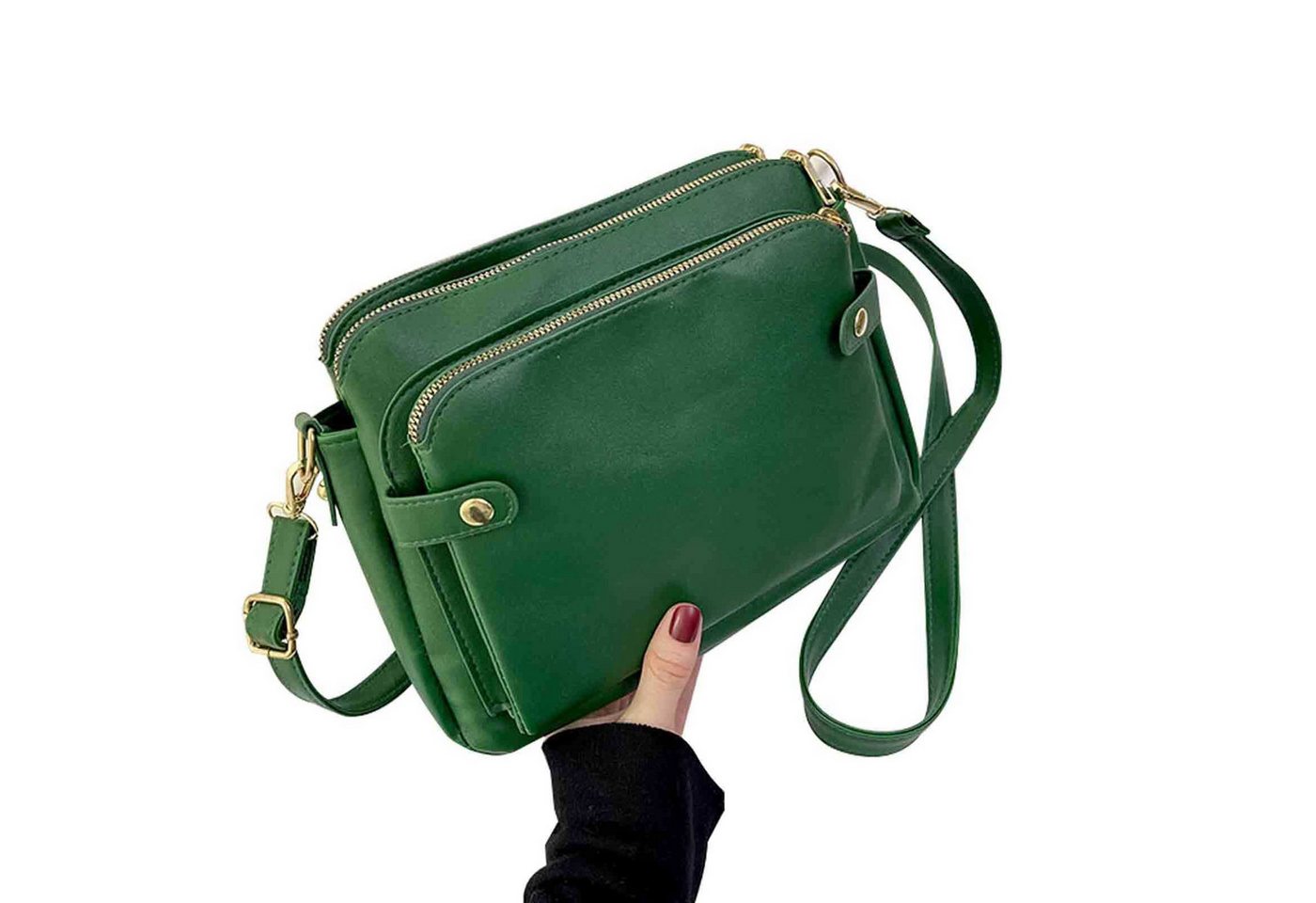 HAUSS SPLOE Umhängetasche HandtascheTragetasche Handbeutel Große Umhängetasche-PU (mit abnehmbarem und verstellbarem Schultergurt, Handtasche, Tragetasche, Unitasche, 19 x 28 x 8 cm), für Damen Frauen Jungen Freizeit Schule Party Arbeit Reisen Einkaufen von HAUSS SPLOE