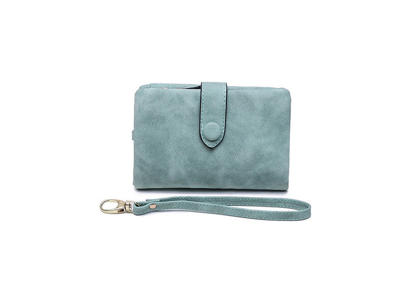 HAUSS SPOLE Geldbörse Geldbeutel Damen mit Bargeld/ID/Kreditkarte Halter Portemonnaie Damen (Mini Frauen Handtasche Ledergeldbörse Brieftasche, 1-tlg., mit RFID, Slim Wallet, Kreditkartenetui, Kartenhalter), Geld Beutel mit Kartenfäche und Münzfach 13.5 x 9.5 x 3 cm von HAUSS SPOLE