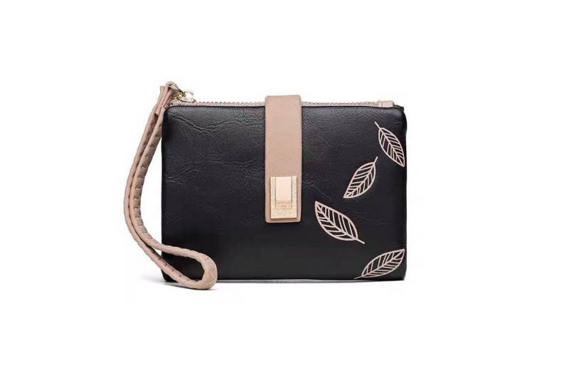 HAUSS SPOLE Geldbörse Geldbörse Geldbeutel Portemonnaie Portmonee für Damen, Studenten (Mini Frauen Handtasche Ledergeldbörse Brieftasche, Slim Wallet, Kreditkartenetui, Kartenetui, Süß, Kartenhalter), Geld Beutel mit Kartenfäche und Münzfach 12 x 9 x 3.5 cm von HAUSS SPOLE