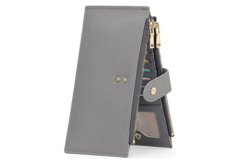 HAUSS SPOLE Geldbörse Kreditkartenetui Portemonnaie Portmonee aus Weichem Leder für Damen von HAUSS SPOLE