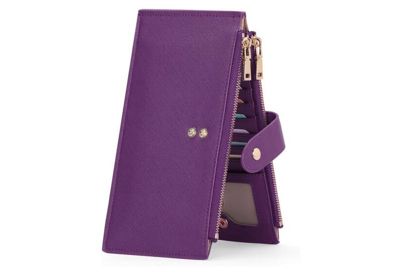 HAUSS SPOLE Geldbörse Kreditkartenetui Portemonnaie Portmonee aus Weichem Leder für Damen von HAUSS SPOLE