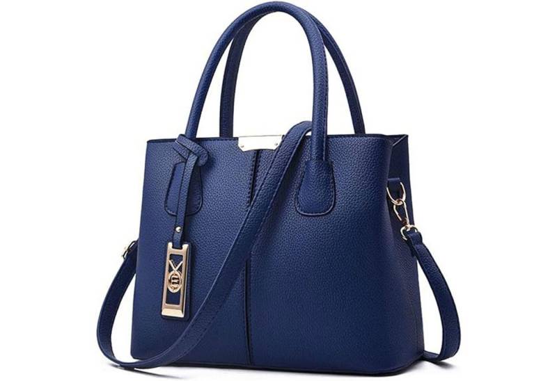 HAUSS SPOLE Henkeltasche Henkeltasche Umhängetasche Tragetasche Aktentasche Tasche Frauen Damen (Schultertasche Arbeitstasche Messenger-Tasche Top Griff Schultergurt, Freizeittasche, Unitasche, Bürotasche, Kunstleder, Kunstledertasche), für Frau Frauen Jungen Freizeit Arbeit Business Schule Büro Reisen usw von HAUSS SPOLE